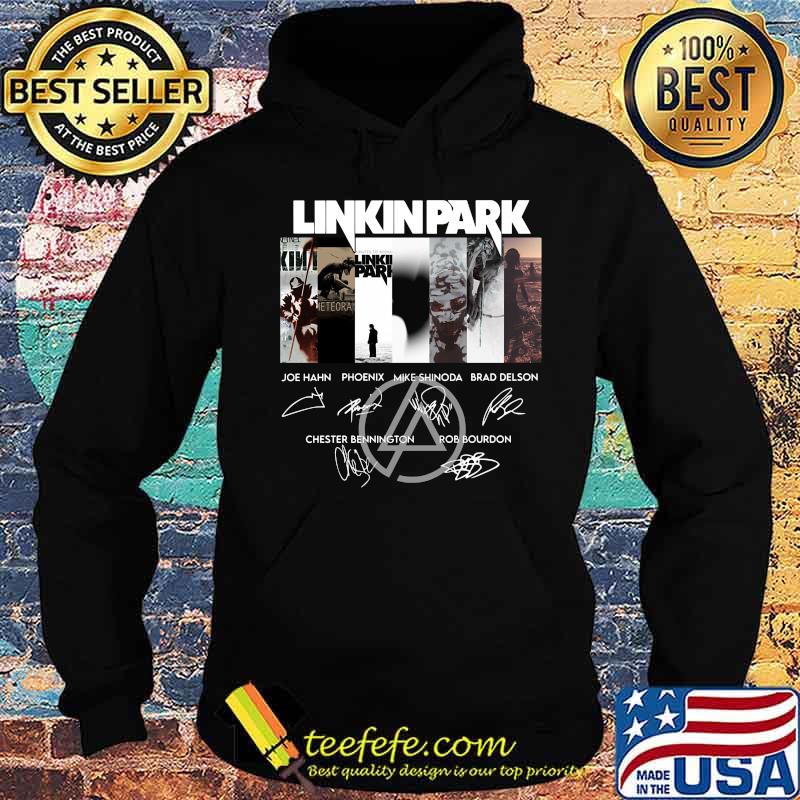 Linkin park band members signatures s Hoodie Linkin park band members signatures s Hoodie