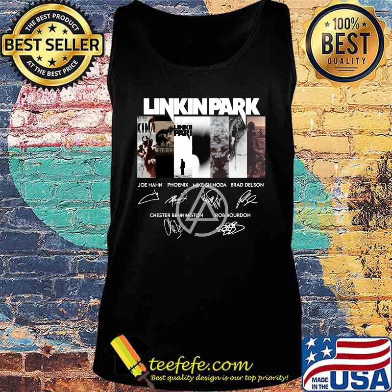 Linkin park band members signatures s Tank top Linkin park band members signatures s Tank top