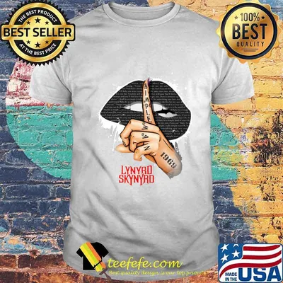 Lips lynyrd skynyrd 1969 shirt