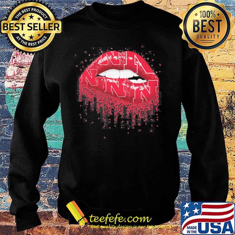 Lips nebraska cornhuskers logo s Sweater Lips nebraska cornhuskers logo s Sweater