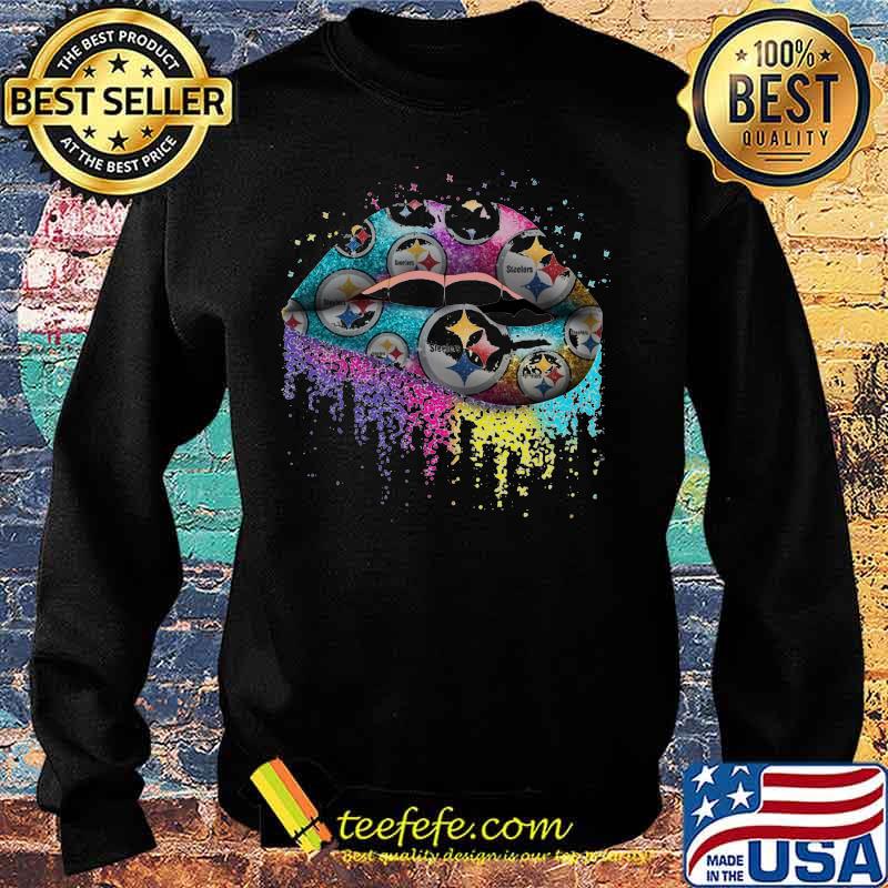 Lips pittsburgh steelers football logo s Sweater Lips pittsburgh steelers football logo s Sweater