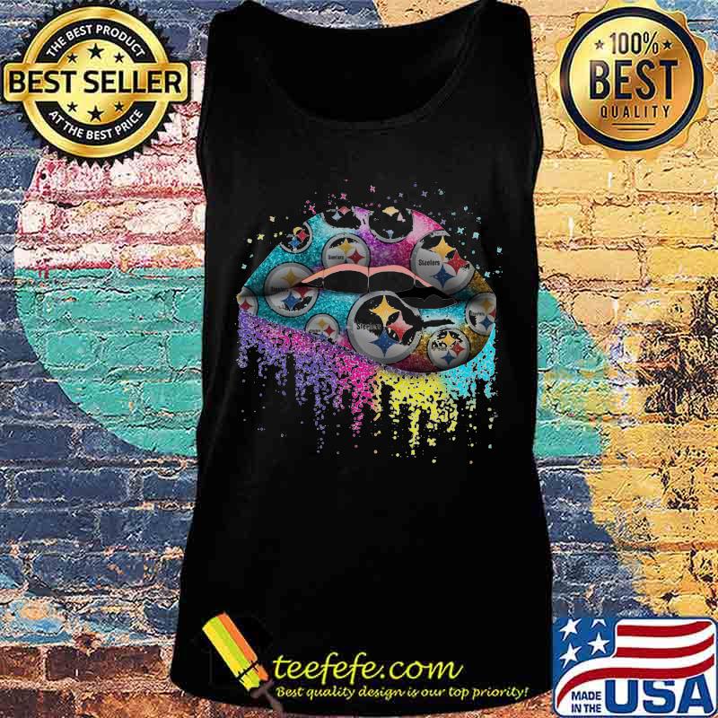 Lips pittsburgh steelers football logo s Tank top Lips pittsburgh steelers football logo s Tank top