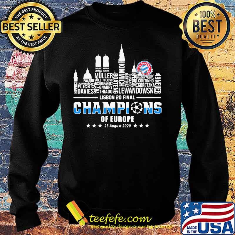 Lisbon 20 final champions of europe city stars s Sweater Lisbon 20 final champions of europe city stars s Sweater