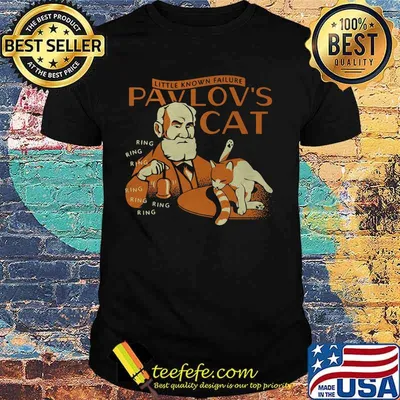 Little known failure pavlov's cat ring ring ring shirt