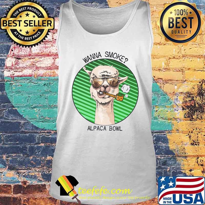 LLama glasses pipe wanna smoke alpaca bowl s Tank top LLama glasses pipe wanna smoke alpaca bowl s Tank top