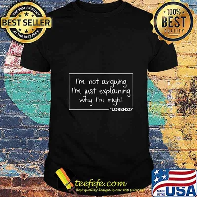 LORENZO Quote Funny Birthday Personalized Name Gift Idea Premium T-Shirt
