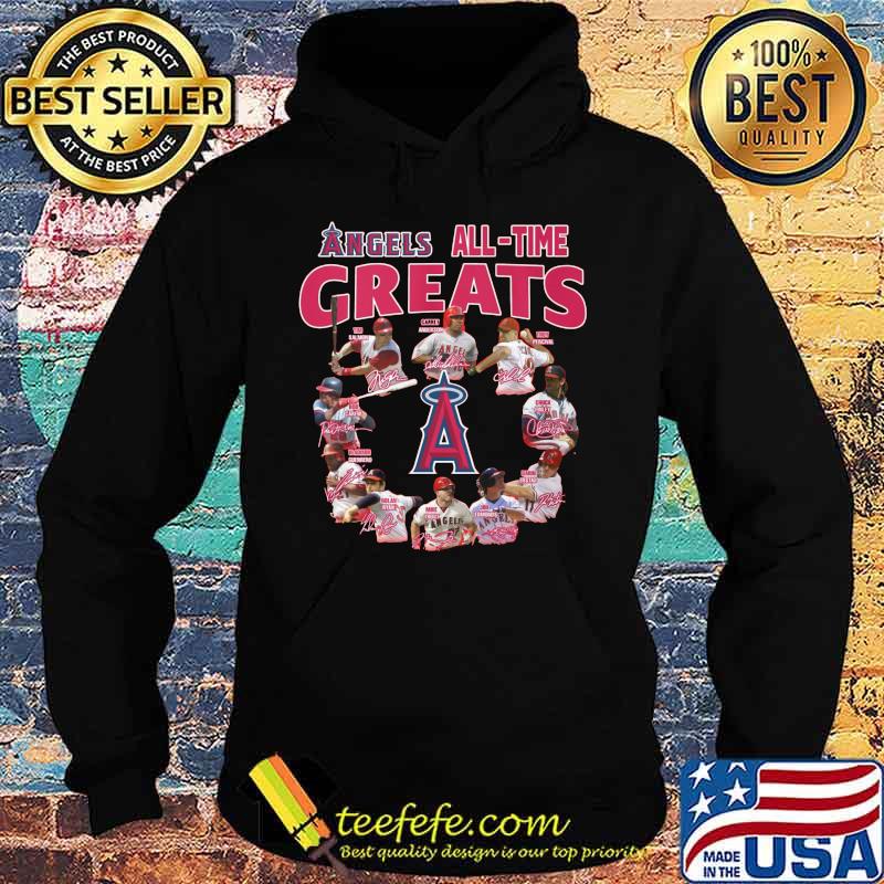 Los angeles angels all time greats signatures s Hoodie Los angeles angels all time greats signatures s Hoodie