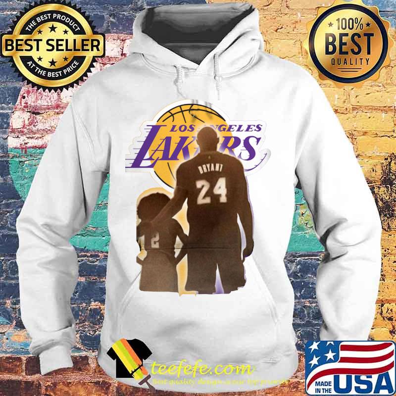 Los angeles lakers basketball kobe bryant and daughter s Hoodie Los angeles lakers basketball kobe bryant and daughter s Hoodie