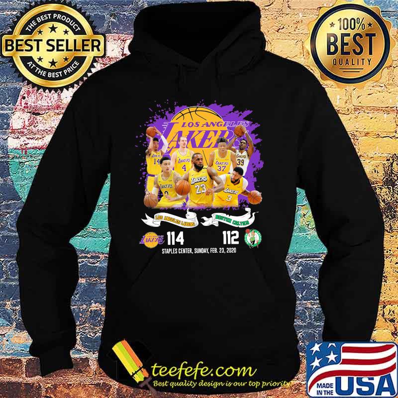 Los angeles lakers boston celtics basketball staples center sunday 2020 s Hoodie Los angeles lakers boston celtics basketball staples center sunday 2020 s Hoodie