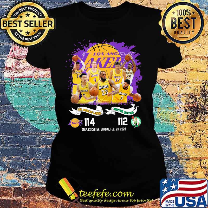 Los angeles lakers boston celtics basketball staples center sunday 2020 s Ladies tee Los angeles lakers boston celtics basketball staples center sunday 2020 s Ladies tee