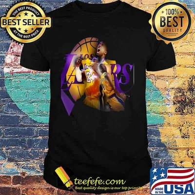 Los angeles lakers kobe bryant basketball shirt