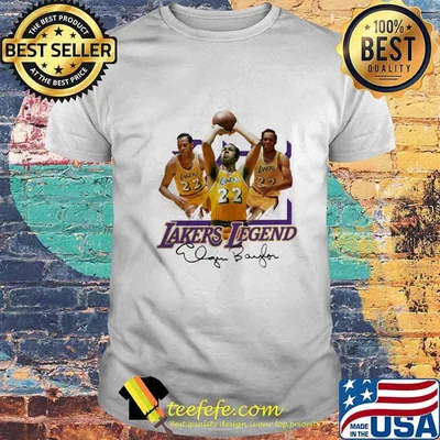 Los angeles lakers legend 22 elgin baylor signature shirt