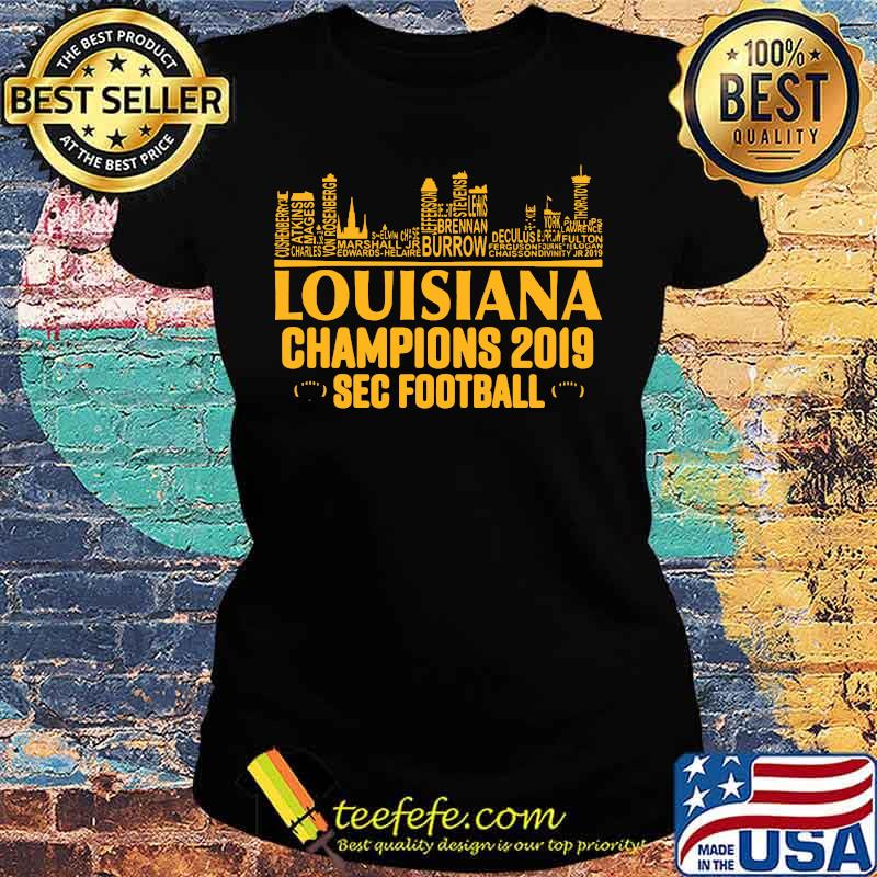 Louisiana champions sec football s Ladies tee Louisiana champions sec football s Ladies tee