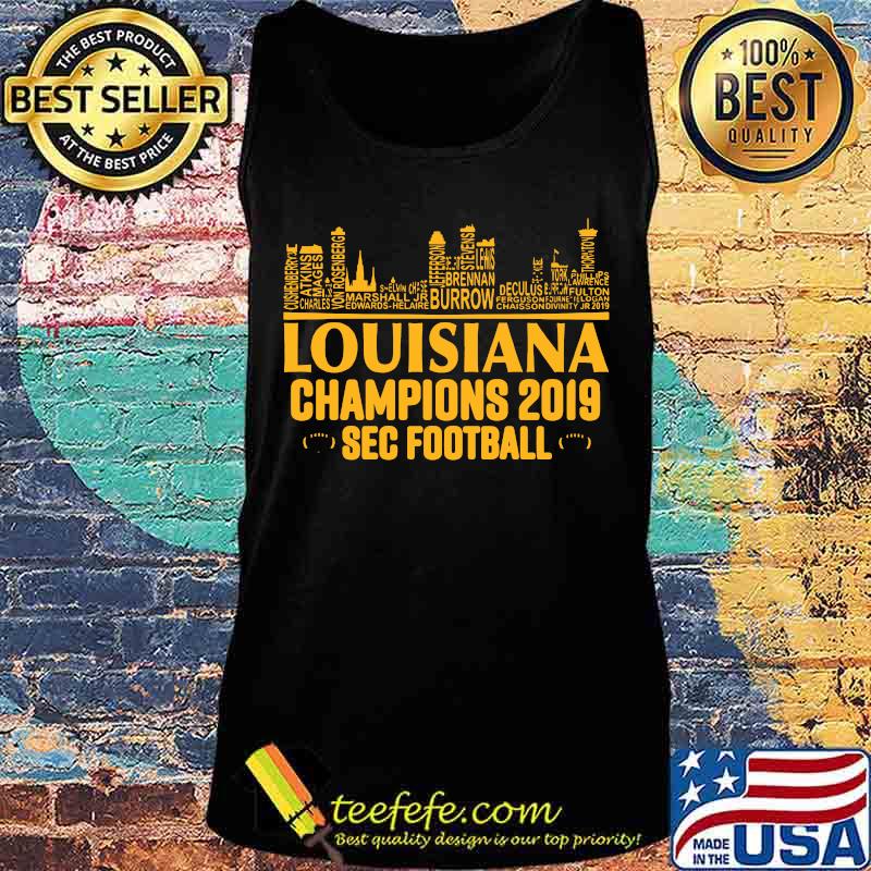 Louisiana champions sec football s Tank top Louisiana champions sec football s Tank top