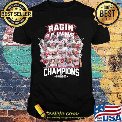 Louisiana ragin' cajuns lendingtree bowl champions2020 shirt