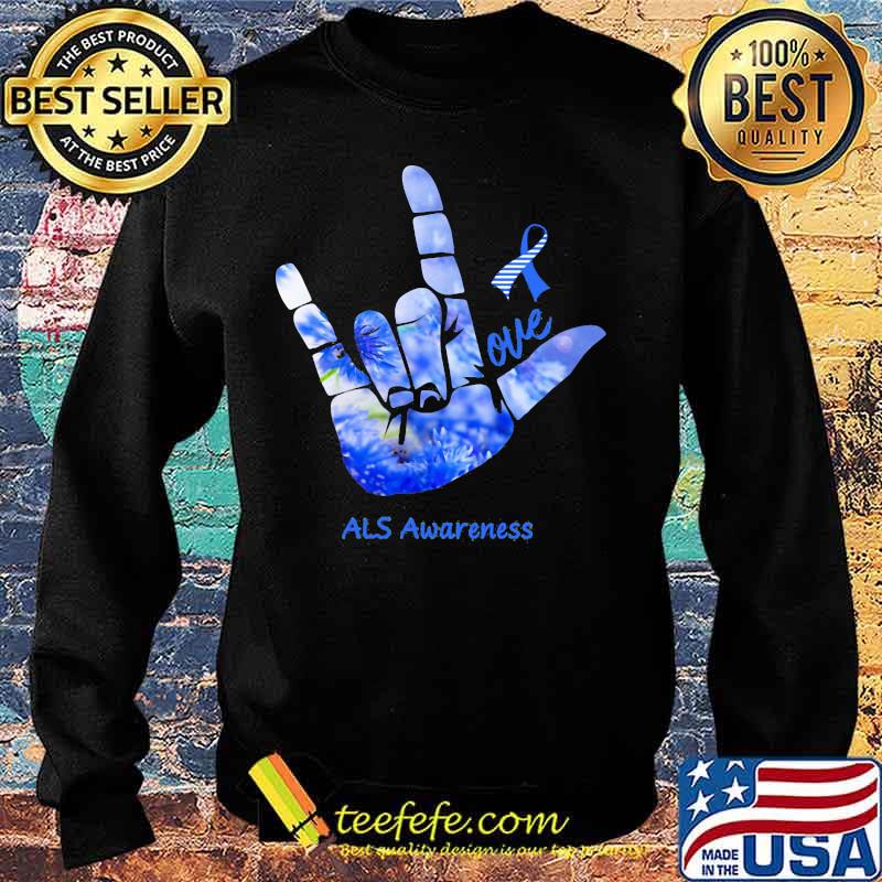 LOVE ALS AWARENESS SHIRT Sweater LOVE ALS AWARENESS SHIRT Sweater
