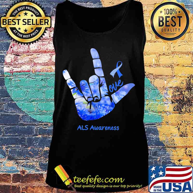 LOVE ALS AWARENESS SHIRT Tank top LOVE ALS AWARENESS SHIRT Tank top