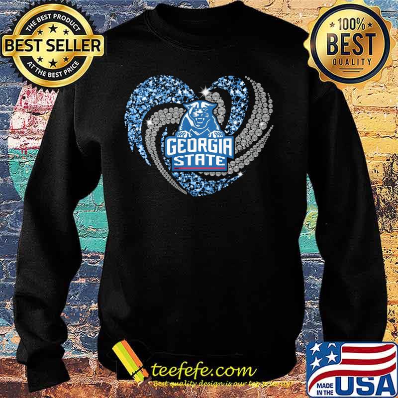 Love georgia state panthers heart diamond s Sweater Love georgia state panthers heart diamond s Sweater
