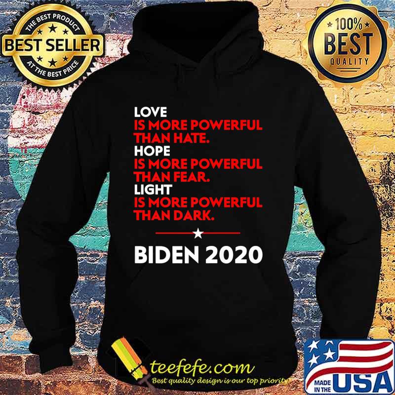 Love Hope Light Vote Democrat Joe Biden 2020 Premium T-Shirt Hoodie Love Hope Light Vote Democrat Joe Biden 2020 Premium T-Shirt Hoodie