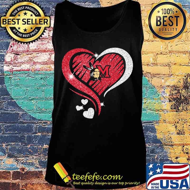 Love miami redskins hearts diamond s Tank top Love miami redskins hearts diamond s Tank top
