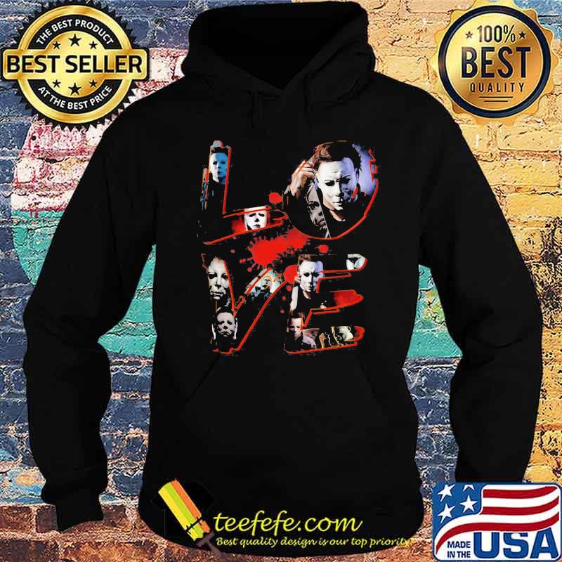 Love michael myers social halloween s Hoodie Love michael myers social halloween s Hoodie