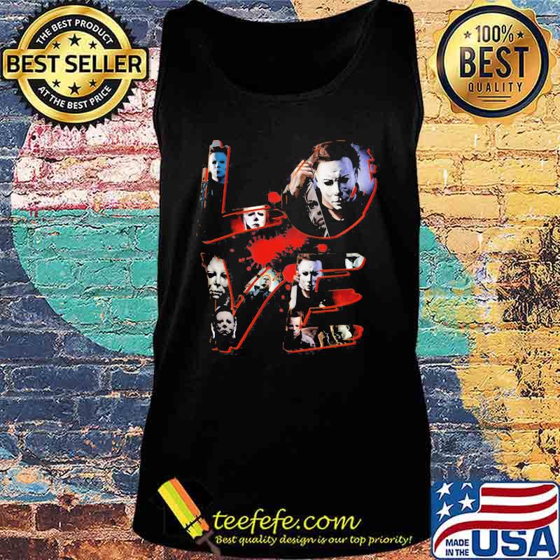 Love michael myers social halloween s Tank top Love michael myers social halloween s Tank top