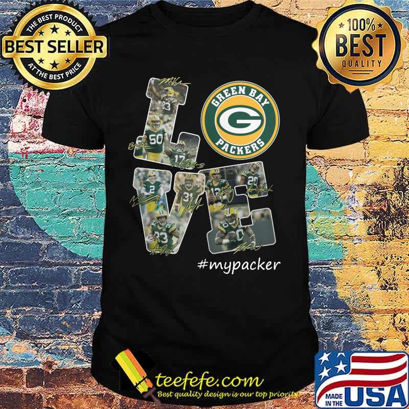 Love my green bay packers signature shirt