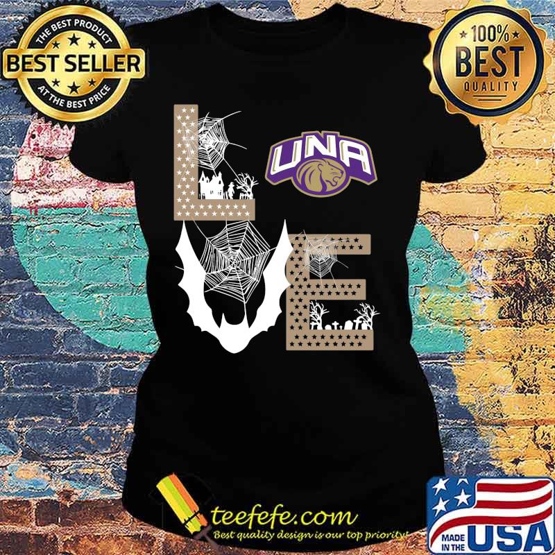 Love una lions football cobweb s Ladies tee Love una lions football cobweb s Ladies tee