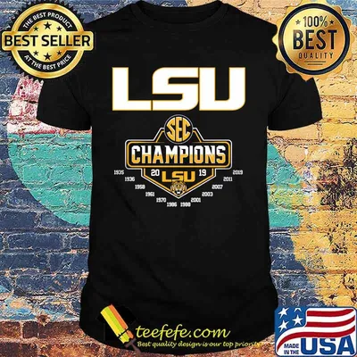 Lsu tigers football champions 2019 shirt