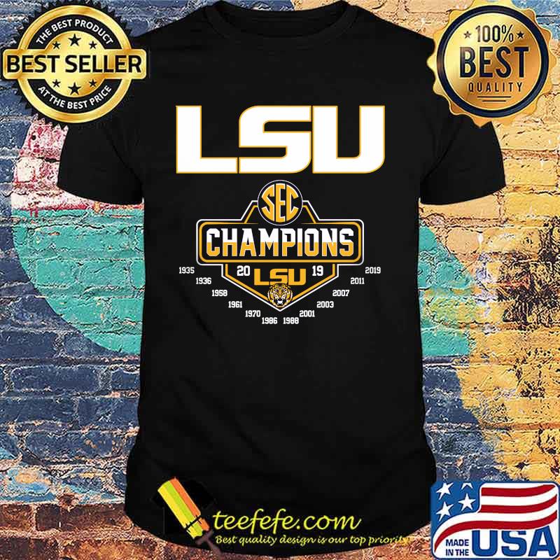 Lsu tigers football champions 2019 shirt