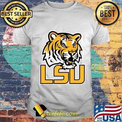 Lsu tigers football logo shirt