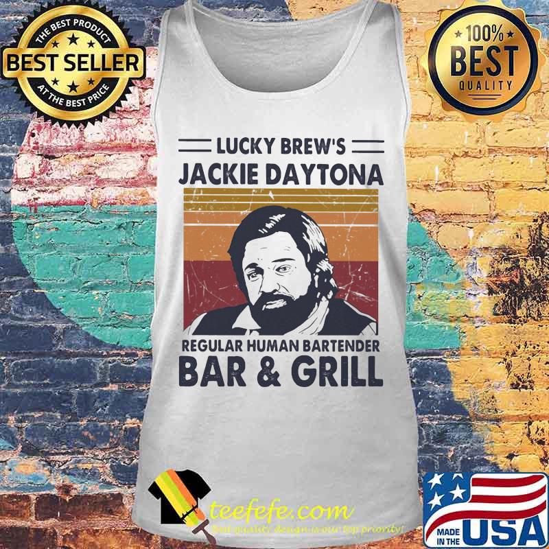 Lucky brew's jackie daytona regular human bartender bar and girl vintage retro s Tank top Lucky brew's jackie daytona regular human bartender bar and girl vintage retro s Tank top