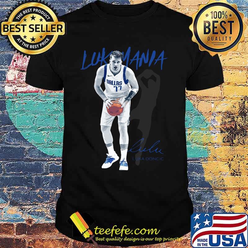 Luke mamia luka doncic dallas mavericks signature shirt