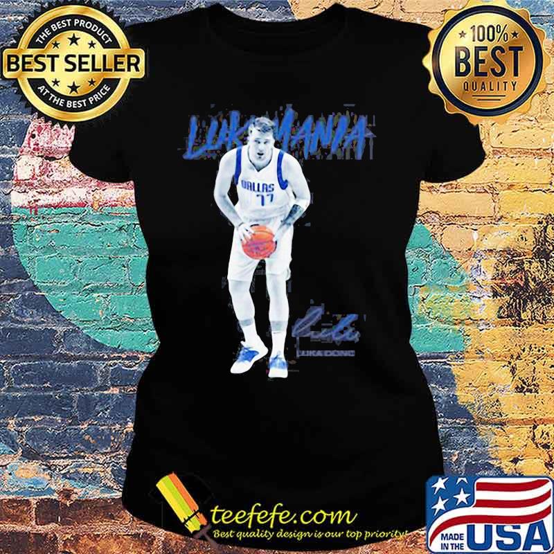 Luke mania dallas 11 luka doncic s Ladies tee Luke mania dallas 11 luka doncic s Ladies tee
