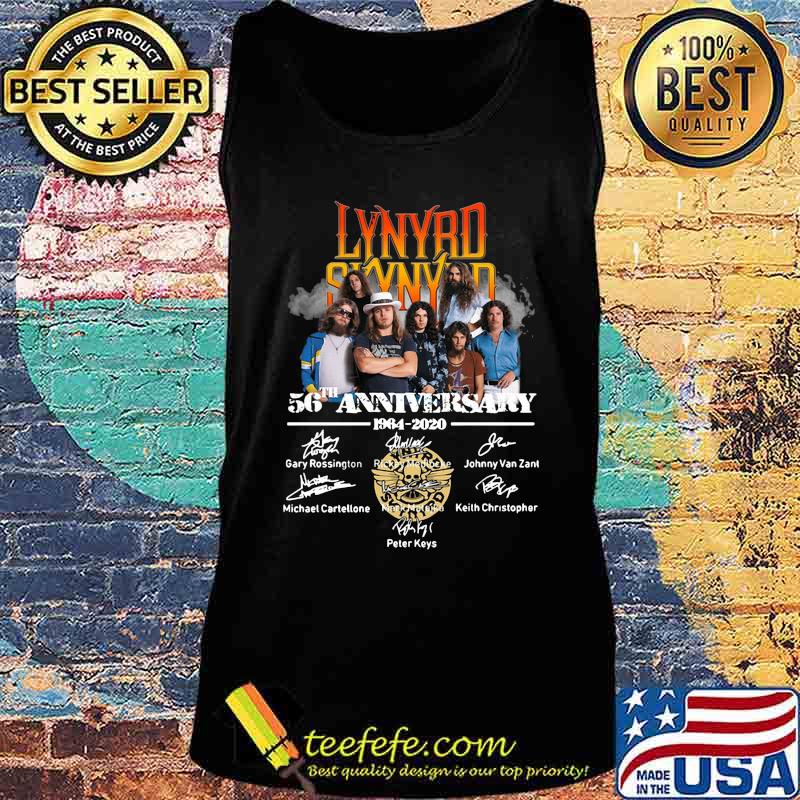 Lynyrd skynyrd 56th anniversary members signatures s Tank top Lynyrd skynyrd 56th anniversary members signatures s Tank top