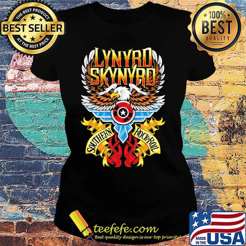 Lynyrd skynyrd band eagle southern rock n roll s Ladies tee Lynyrd skynyrd band eagle southern rock n roll s Ladies tee