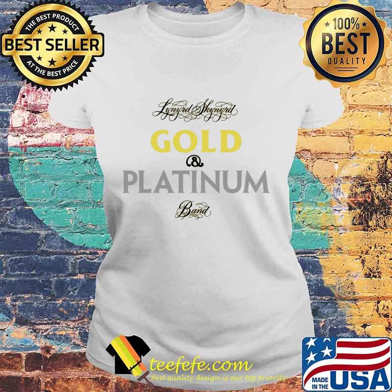 Lynyrd skynyrd band gold and platinum s Laides tee Lynyrd skynyrd band gold and platinum s Laides tee