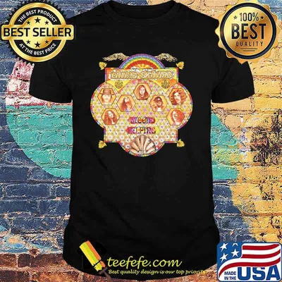 Lynyrd skynyrd band second helping shirt