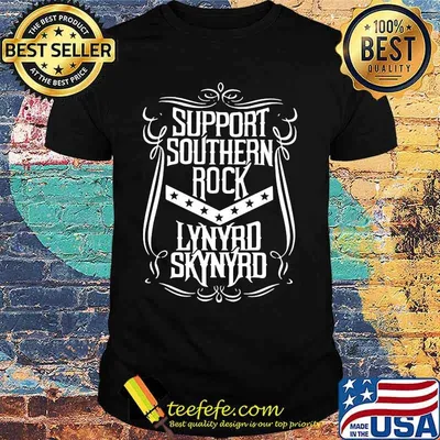 Lynyrd skynyrd band support southern rock shirt