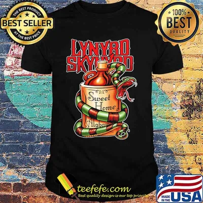 Lynyrd skynyrd band sweet home alabama snake shirt
