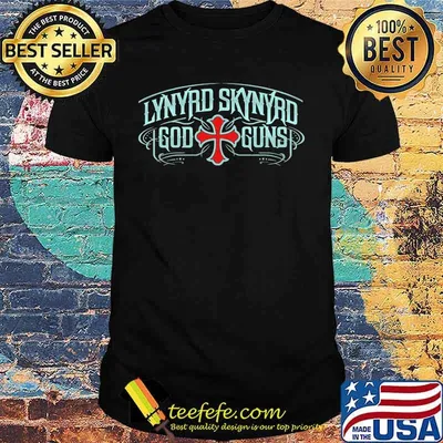 Lynyrd skynyrd god guns shirt