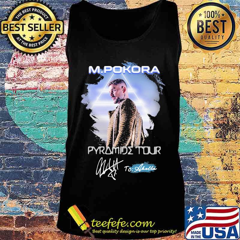 M. pokora pyramide tour to abella signature s Tank top M. pokora pyramide tour to abella signature s Tank top