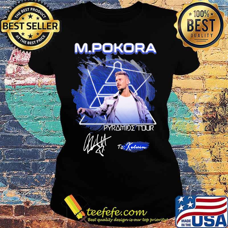 M. pokora pyramide tour to kevin signature s Ladies tee M. pokora pyramide tour to kevin signature s Ladies tee