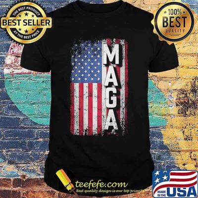 Maga american flag independence day shirt