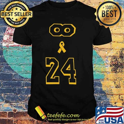 Mamba forever 8 24 kobe bryant los angeles lakers shirt