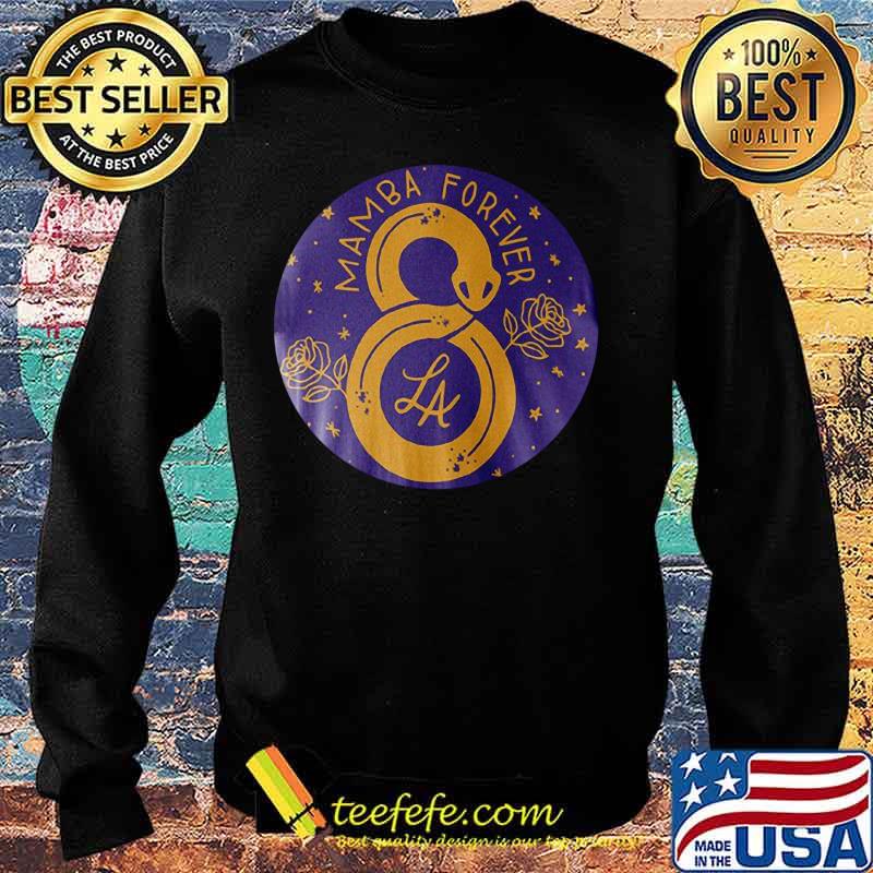 Mamba forever 8 kobe bryant los angeles lakers rose s Sweater Mamba forever 8 kobe bryant los angeles lakers rose s Sweater