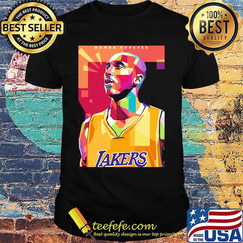 Mamba forever kobe bryant los angeles lakers basketball art shirt