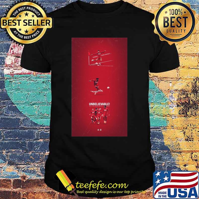 Manchester united corner taken quickly origi unbelievable soccer shirt
