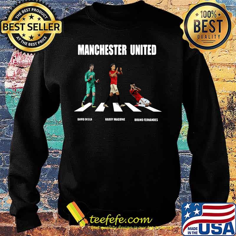 Manchester united players crossing the line s Sweater Manchester united players crossing the line s Sweater