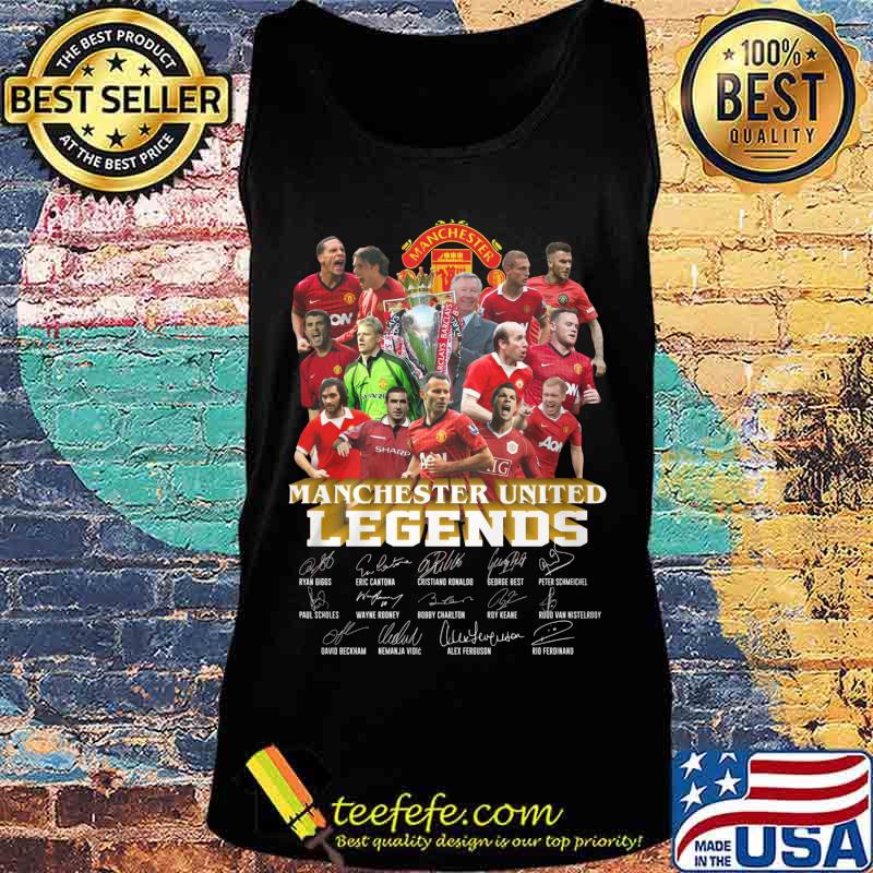 Manchester united soccer legends signatures s Tank top Manchester united soccer legends signatures s Tank top